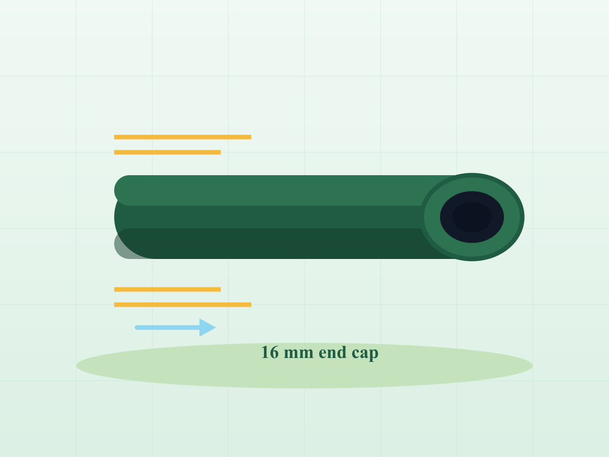 Krusheebindoo End Cap - 16 mm - drip irrigation product by Tejas Polymers