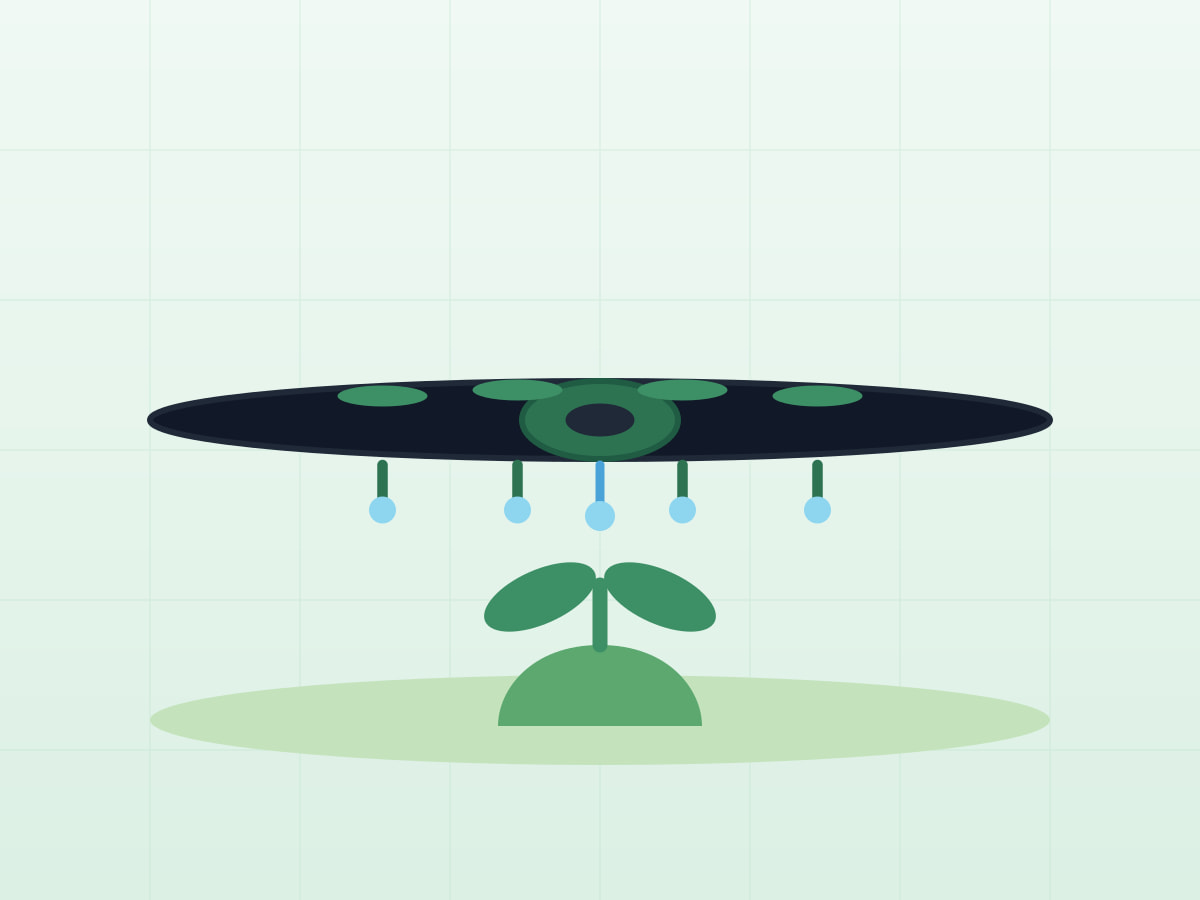 Krusheebindoo Flat Inline Drip 16 mm - 4 LPH - 40 cm - drip irrigation product by Tejas Polymers